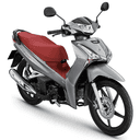 New wave125i (2023) สีสีเทา-แดง