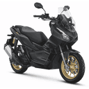 New ADV160 ล้อแม๊ก-ดิสก์เบรก-ABS สีสีเทา-แดง